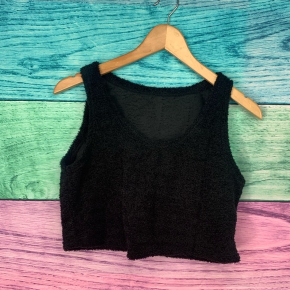 🖤LAST ONE!!🖤Coord Set black 3 piece long cardigan, crop top & leggings NWOT - Picture 14 of 14